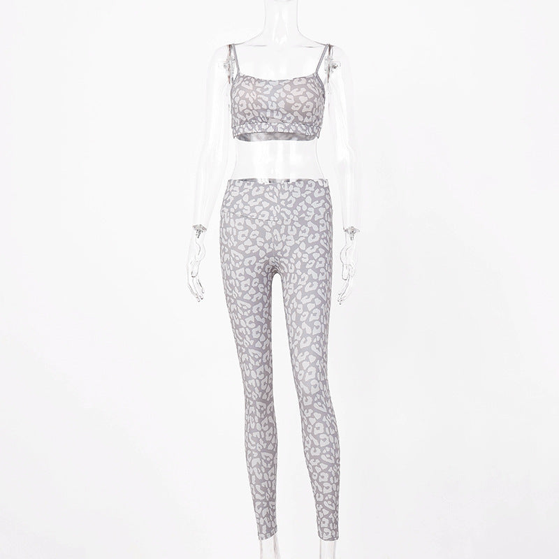 VivaLegs Printed Leo Set